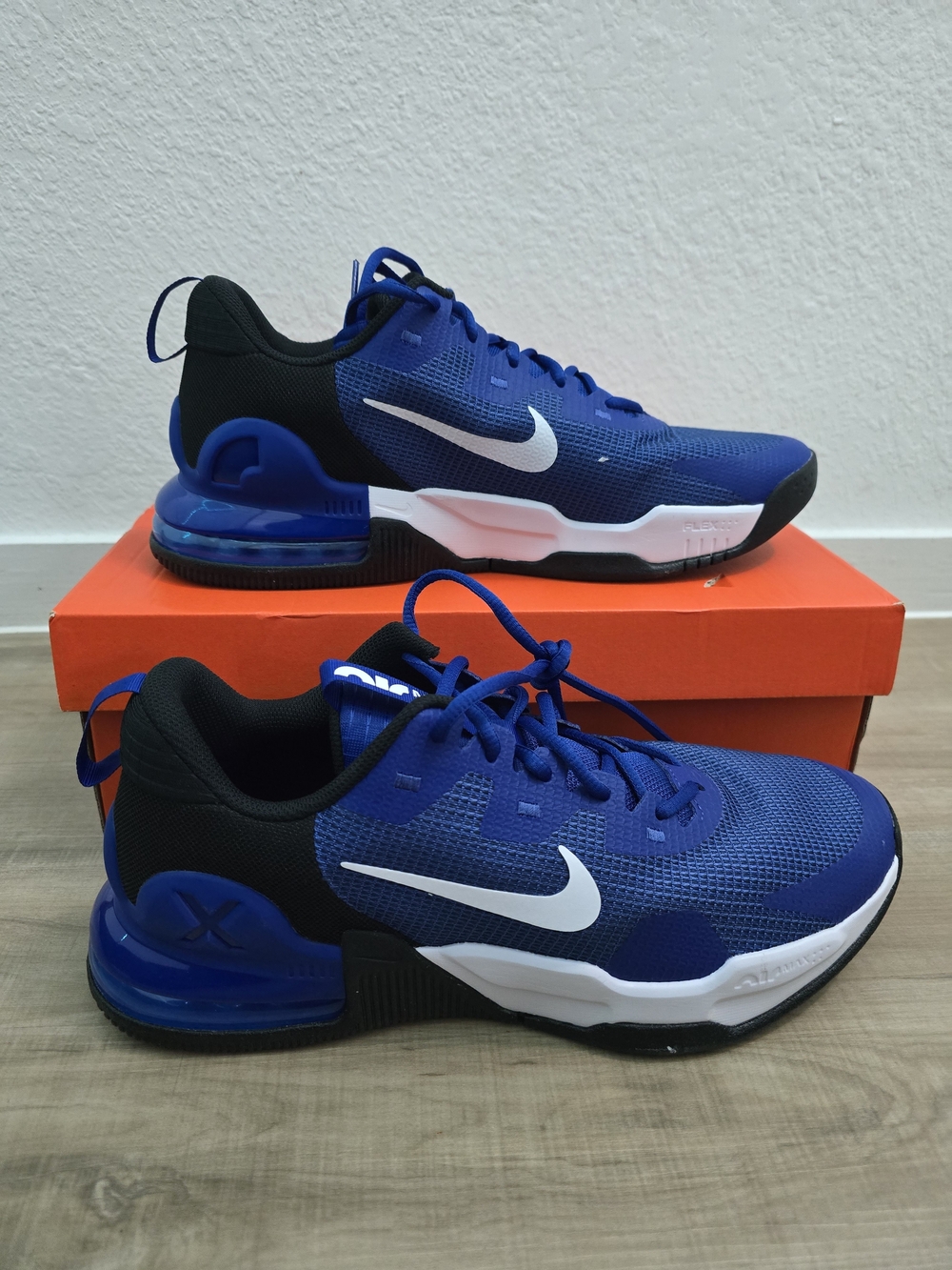 Nike Men’s Blue Air Max Alpha Training Shoes - Lightweight Support